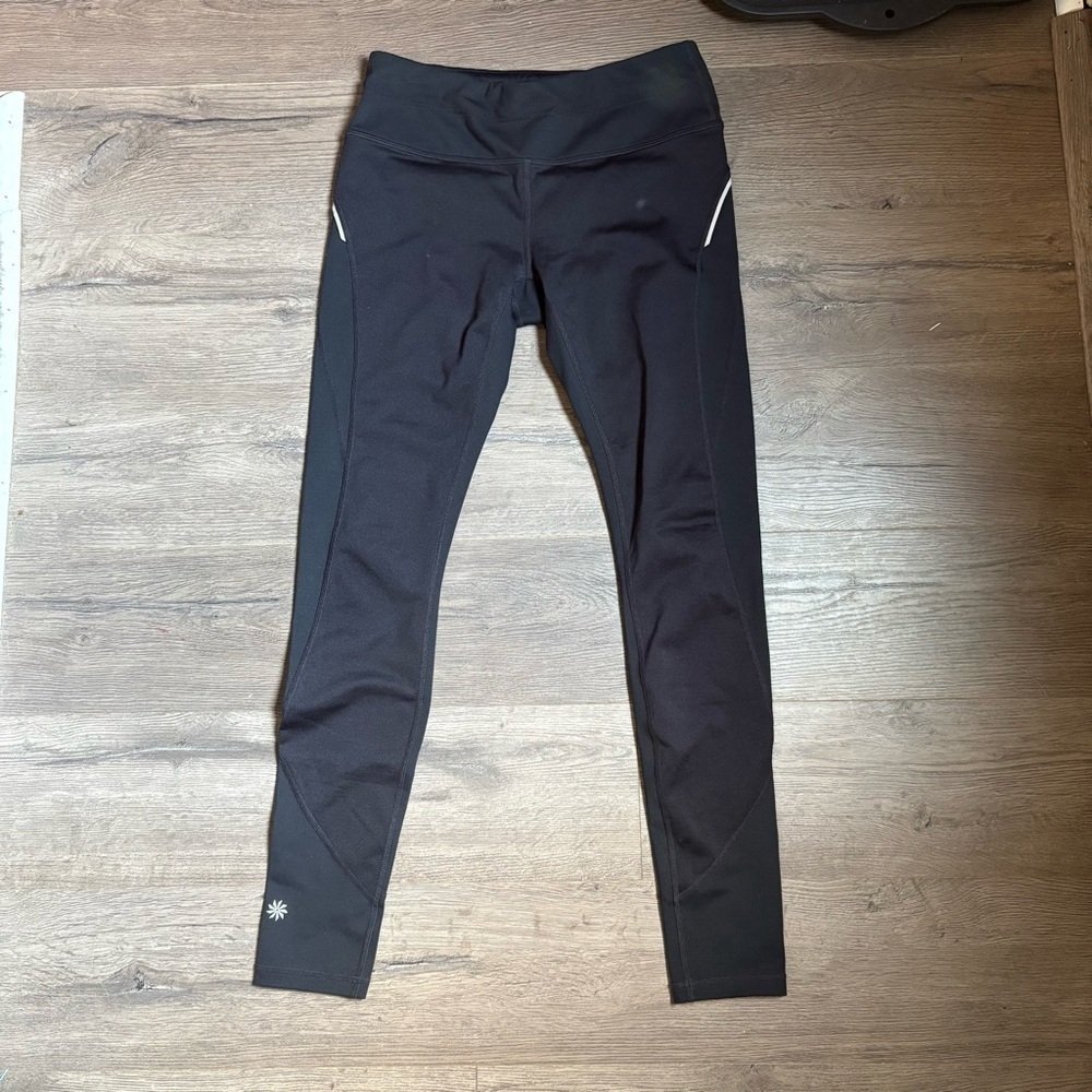 WOMEN’S ATHLETA POWDER PEAK TIGHTS IN BLACK | Workout Tights | Athletic | Small